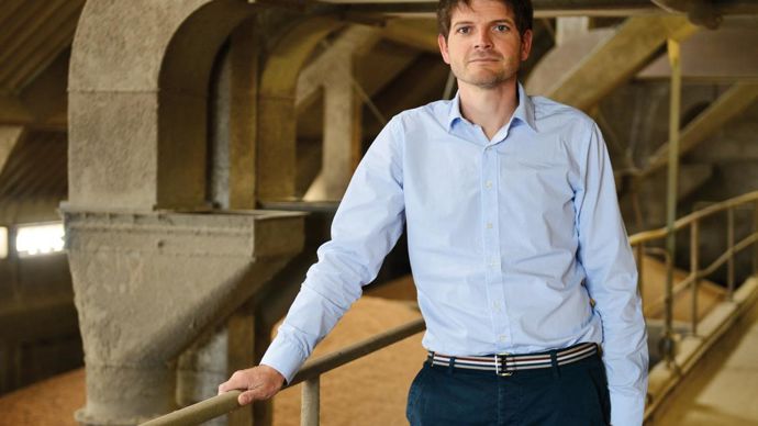 Sébastien Richomme, chez Axéréal, depuis septembre 2017,a choisi la confianceet le partage, en plus des audits et des formations, pour faire vivre la prévention.C. FAIMALI