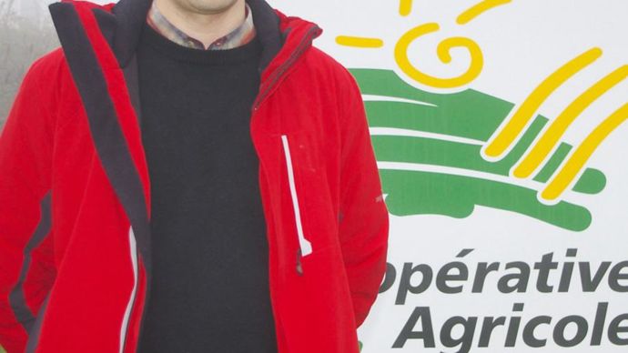 Julien Tisserand, chargé du développement de l'élevage à la Cal.« L'intérêt du partenariat Cal-CERFrance est d'avoir une approche globale. »C. URVOY