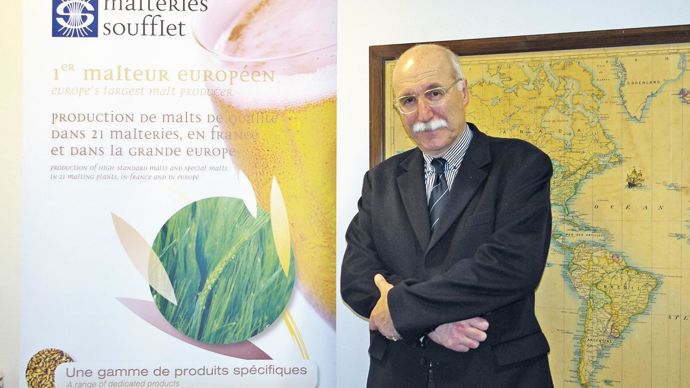 Nicolas Rosa, directeur commercial adjoint de Malteries Soufflet.« Si besoin, nous pouvons doubler la production dans les trois ans à venir. »C. URVOY