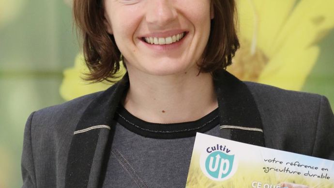 Céline Montauriol, directrice RSE d'Axéréal, propose 17 critères d'implication, aussi bien environnementaux que sociaux (énergie, eau, santé, droits de l'Homme...), aux industriels de l'agroalimentaire pour monter une filière.