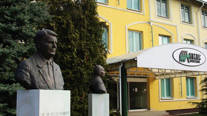 Le siège d'IKR Agrar à Bálbona, à l'ouest de Budapest.C. DEQUIDT