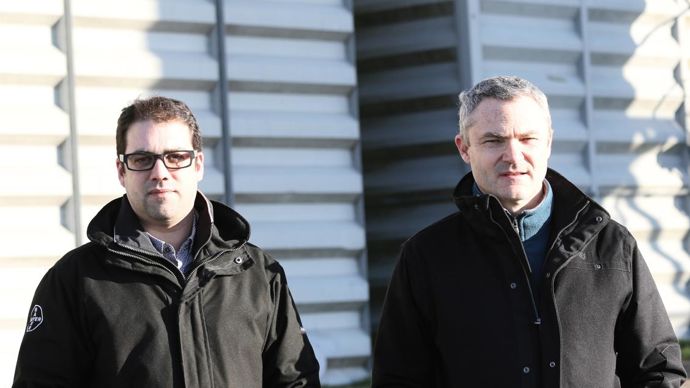 Guillaume Besson et Denis Rodais, responsable exploitation et responsable commerce de la région Nord d'Axéréal (Chartres-Dreux-Limay) se réunissent une demi-journée chaque quinzaine, et ceci toute l'année.AXÉRÉAL
