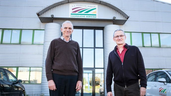 « Tout l'enjeu est de cultiver l'identité Périgord, la faire vivre et que nos producteurs en profitent », mettent en avant Didier Fourcaud, président, et Jean-François Lacoste, DG.Nicolas Lux