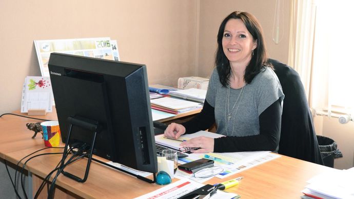 Cindy Lelard, assistante de direction, a passé une journée avec Dominique, agent de silo, à la Bourdinière, au sud de Chartres : « Il faut le faire au moins une fois. »SCAEL