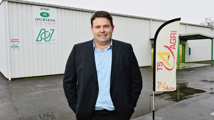 Le directeur Nicolas Molinero rappelle que TS Agri est né l'été dernier de la fusion de Thomas Sud-Ouest (TSO) et Semences et conseils, « deux structures complémentaires et voisines, pour proposer une offre globale. »Photos Lydie Carpentier
