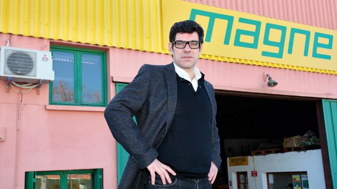 « Notre signature, c'est l'innovation par le service », déclare Jean-Claude Magne, directeur général. Cette année, le négoce lance notamment un logiciel pour piloter l'irrigation de la vigne.Photos Pascal Parrot