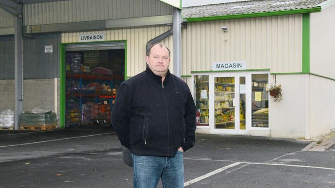 Olivier Bidaut, PDG d'Asel : « Notre point fort, constituer pour les agriculteurs, une alternative aux coopératives. »Photos Cédric Faimali