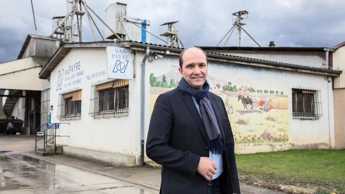 « Le passage d'Agridis à Agrosud comme centrale d'achat me fait voir les choses autrement », confesse Michel Payre, DG du négoce éponyme.Photos Sylvain Frappat