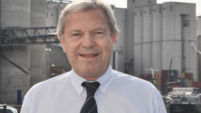 « Nous privilégions le transport de la récolte par voie fluviale et voie ferrée quand c'est possible », précise Bruno Cothenet, responsable RSE du groupe Soufflet.SOUFFLET