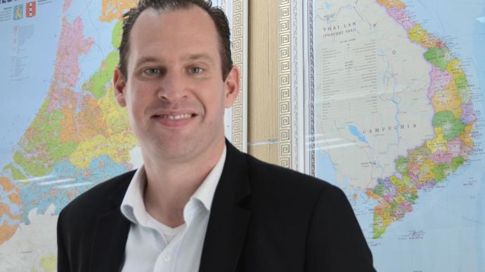 « Nous ne vendons pas que de l'aliment, mais un package complet avec le support technique apporté par nos propres équipes », explique Gabor Fluit, directeur de De Heus Vietnam.Y. BOLOH