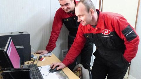 « L'interprétation de la masse d'informations fournies par le logiciel fait un peu peur au moment de la prise en main, mais il est finalement assez facile de s'approprier cet outil, même si nous ne valorisons pas encore toutes les données », expliquent les deux associés. © J.P.