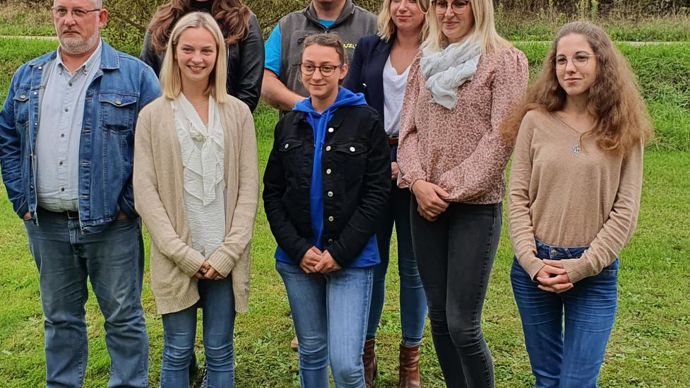 La promotion de CQP agents de silo de NatUp avec les personnes recrutées par Pôle emploi en contrat de professionnalisation.