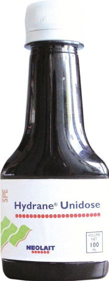 Hydrane™ unidose se présente sous forme d'un gel qui peut être dilué dans le lait entier ou reconstitué. 
