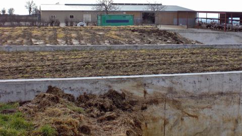 Malgré une perte évaluée à 1 à 2 % de MS dans les cinquante premiers centimètres du silo, l'ensilage d'herbe avec simple couvert végétal séduit par ses avantages en terme de gain de temps et de réduction de pénibilité© A. B.