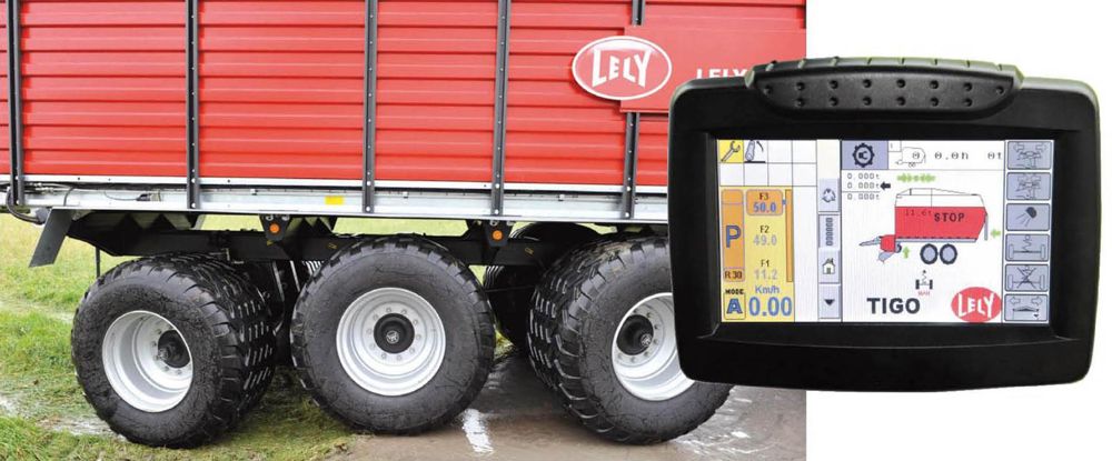Chaque capteur traduit la pression qu'il subit en signal électrique. Le boîtier de compensation transcrit ces informations en un poids qui s'affiche sur le terminal Isobus du tracteur.