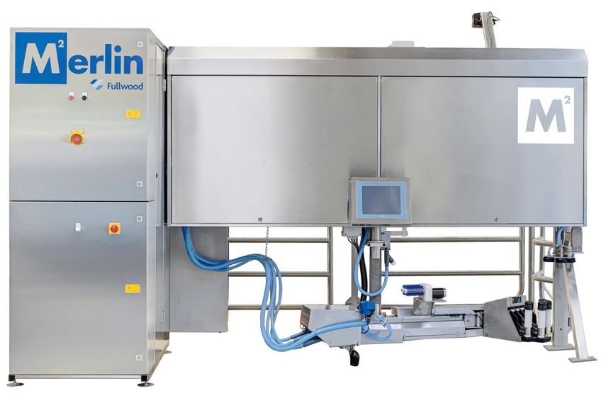 Un écran tactile, monté sur le robot, permet de disposer de toutes les données de la traite et du troupeau.