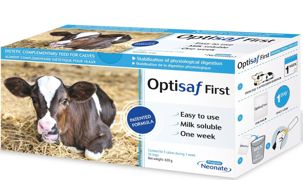 Aliment complémentaire diététique breveté, Optisaf First intervient en deuxième étape pour limiter les risques de diarrhées néonatales. Aliment complémentaire diététique breveté, Optisaf First intervient en deuxième étape pour limiter les risques de diarrhées néonatales.