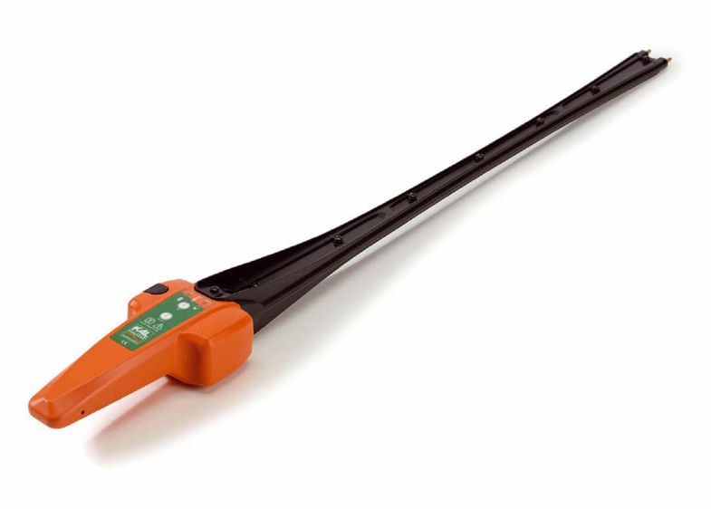 L'appareil possède trois niveaux de puissance et peut s'utiliser avec le signal sonore seul.