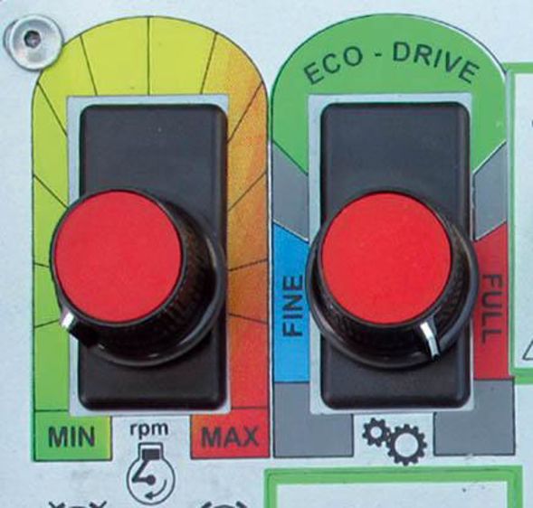 Trois modes de fonctionnement déterminés par un sélecteur sur le pupitre.