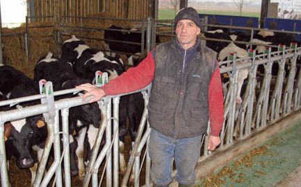 Philippe Traché, l'un des associés du Gaec du Pont RougePHOTOS : © N.L.
