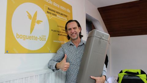 La box, issue d’un process de thermo-moulage, est sécurisée et étanche. © D. Péronne