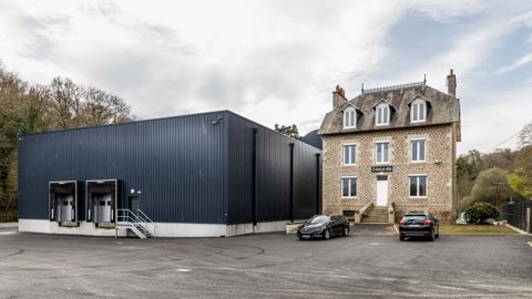 Le nouveau bâtiment de stockage de 700m² de la Minoterie du Bocage