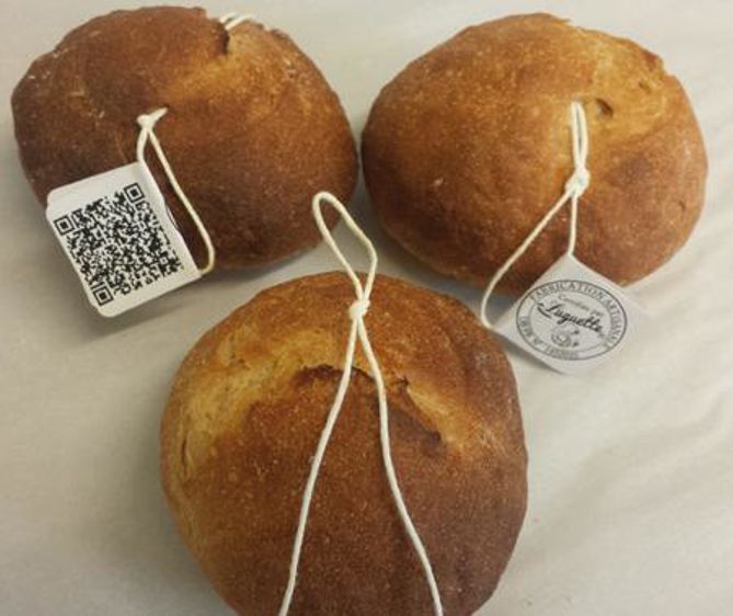 La Luguette, un sceau pour le pain artisanal (Photo : Latoque.fr). La Luguette d'Hubert Lalloz (Photo : Latoque.fr).