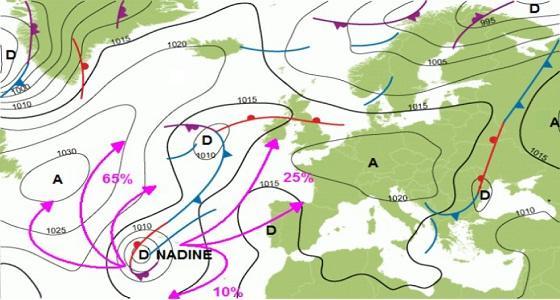 Fortes pluies et vent la semaine prochaine en France