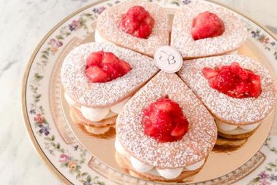 Chez Bontemps à Paris, le sablé se fait entremets avec des Sablé Bontemps à Paris (Photo : latoque.fr) Chez Bontemps à Paris, le sablé se fait entremets avec des Sablé Bontemps à Paris (Photo : latoque.fr)