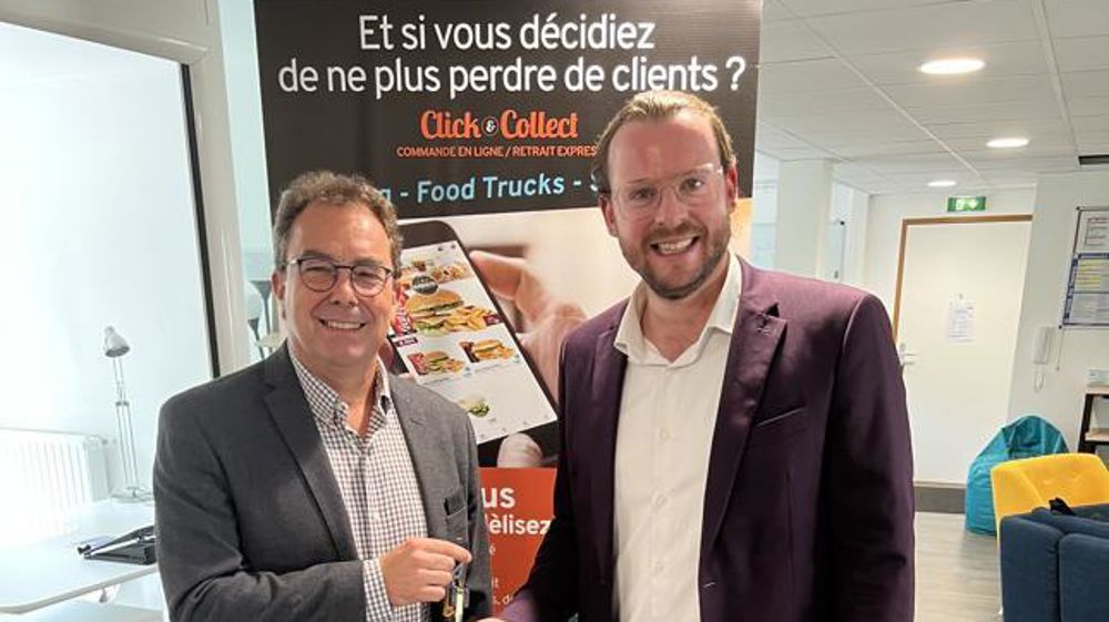 À gauche : Steeve Broutin, À droite : Maxim Sergeant