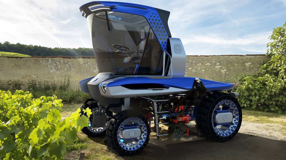 Médaille d’or pour le Straddle Tractor Concept de New Holland Médaille d’or pour le Straddle Tractor Concept de New Holland