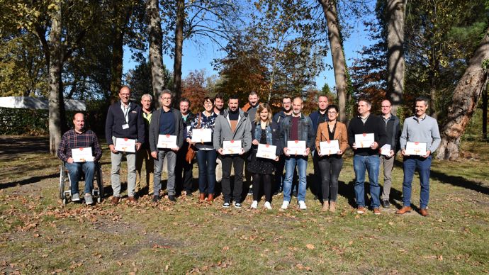 Certains managers de proximité de Maïsadour (une quarantaine au total) ont été jusqu'à la certification de la formation management.