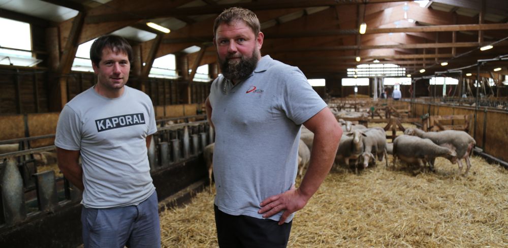 Pierre-Baptiste (à gauche) et Damien Ollier ont visité de nombreux bâtiments pour orienter les choix de leur aménagement.