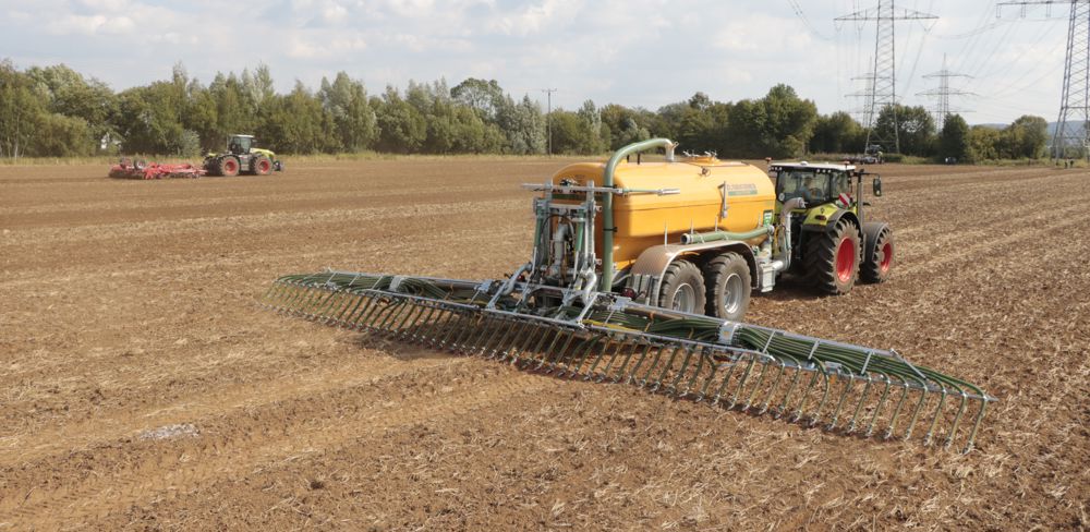 Les épandages sont interdits de novembre à la fin de janvier pour les cultures.