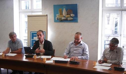 Le bureau de la Fnpl le 19 septembre 2012.