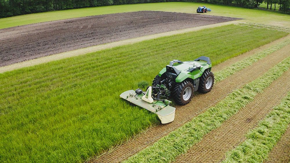 Krone tiré par ses véhicules routiers