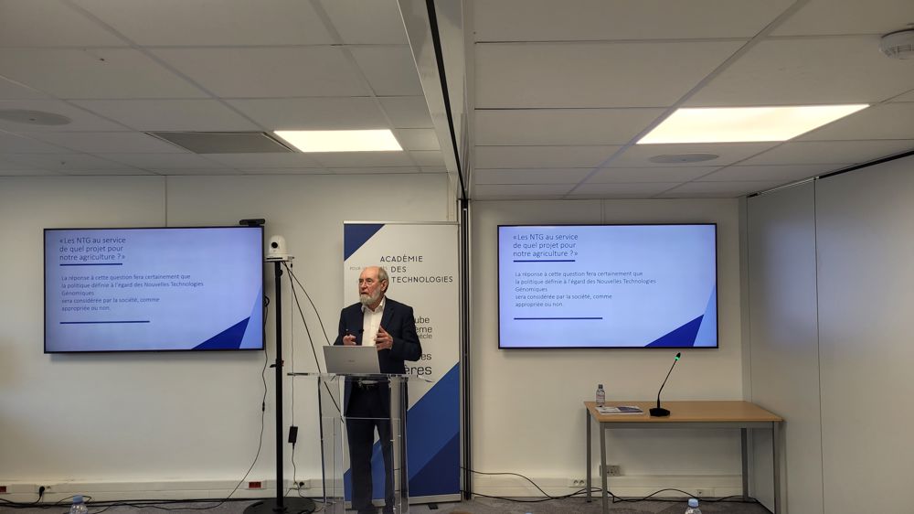 L'Académie des technologies se prononce en faveur d'un allègement de la procédure d'évaluation de certains organismes issus des nouvelles technologies génomiques.