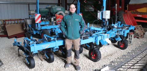 Matthieu Duplaix a participé au développement du système de guidage 4 PTH avec Hydrokit.