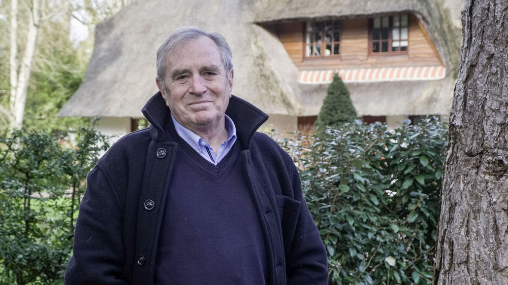 Philippe Vasseur, ancien ministre de l'Agriculture et de la Pêche, sous la présidence de Jacques Chirac, dans le gouvernement Juppé, de 1995 à 1997, au Touquet (Pas-de-Calais).