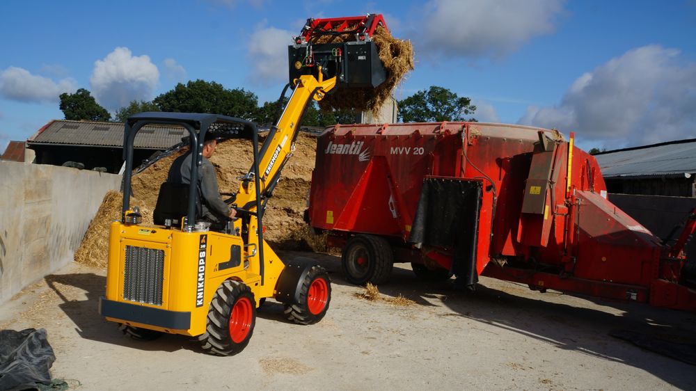 Le moteur des chargeuses Knikmops est conforme à la norme stage 5 sans utiliser un FAP.