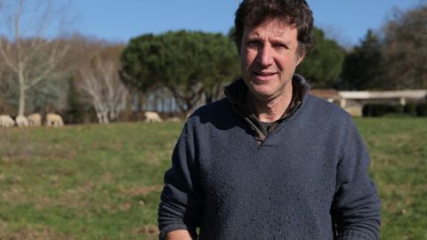Le partenariat entre Pierre Pujos et l'éleveur de brebis a été conclu à l'oral.
