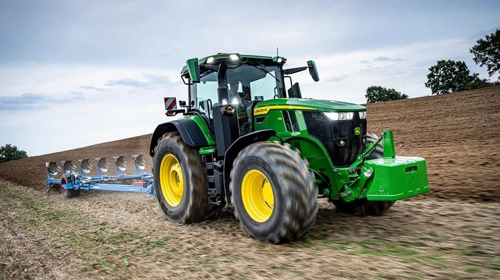  tracteur John Deere Le Plein D quipements D agricultures De Pr cision