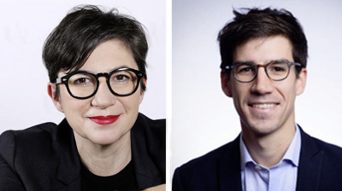 Virginie His, 49 ans,et Thibault Bussonnière, 36 ans, ont été nommés respectivement directrice et directeur adjoint de la communication et des relations extérieures de La Coopération agricole.