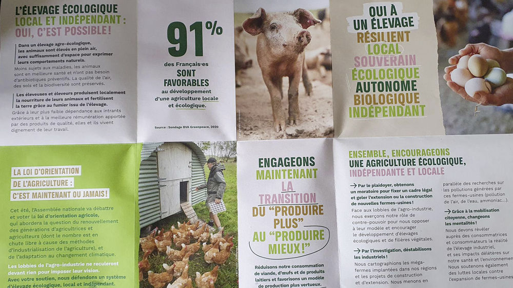 Greenpeace France annonce reprendre sa cartographie des "fermes usines" en France, afin de « déstabiliser les industriels ». Et les agriculteurs.