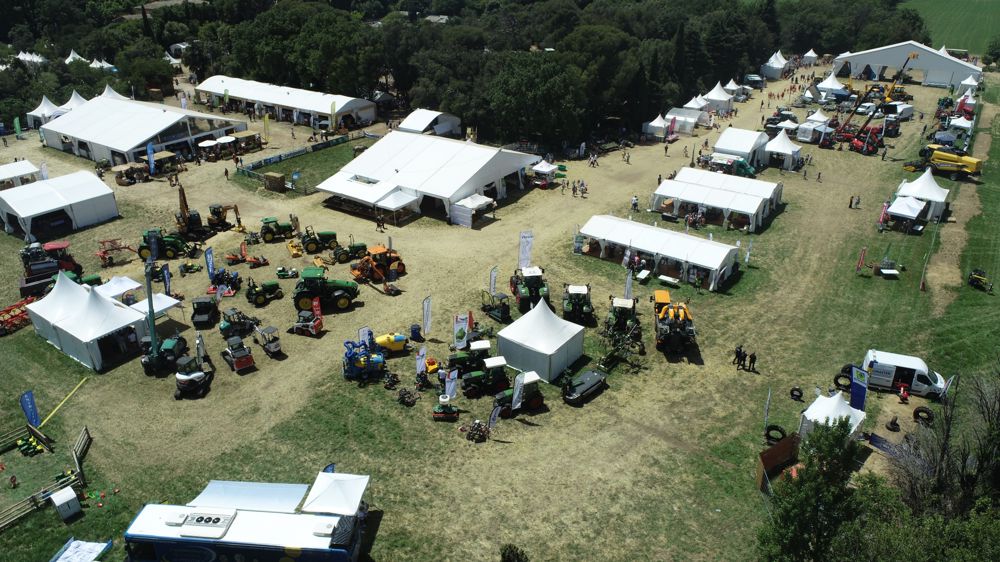 Vue du Salon des agricultures de Provence, au sein duquel auront lieu les prochaines Rencontres nationales d’Arboriculture du 2 au 4 juin.