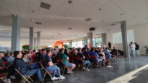 150 personnes se sont rendues à la première conférence des « Acteurs du futur » jeudi 1er juin à Auneau (Eure-et-Loir). 150 personnes se sont rendues à la première conférence des « Acteurs du futur » jeudi 1er juin à Auneau (Eure-et-Loir).