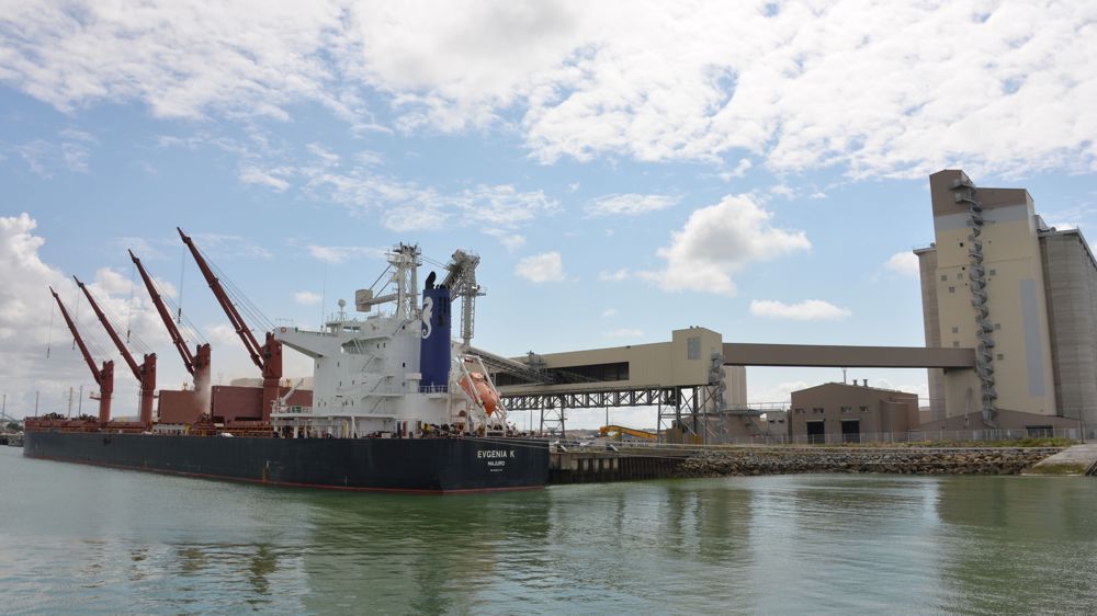 Les cargos se font rares au quai Lombard, opéré par le Groupe SICA Atlantique. Seules les orges trouvent preneur, très demandées par la Chine.