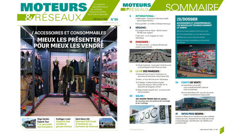 A lire dans Moteurs & Réseaux : focus sur les accessoires et les consommables A lire dans Moteurs & Réseaux : focus sur les accessoires et les consommables