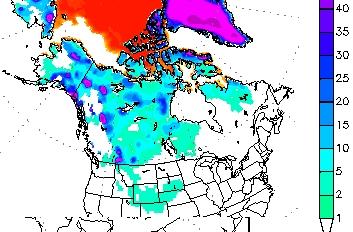 Les premières neiges ont fait leur apparition sur une grande partie Ouest du Canada.