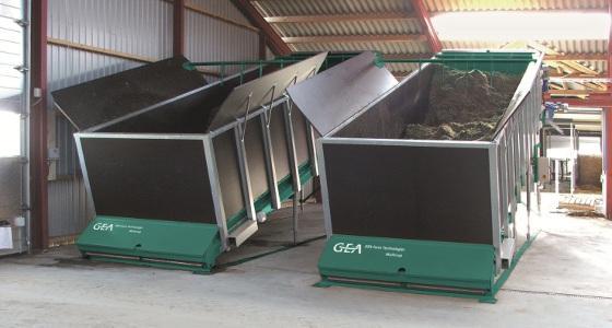 Zones de stockage fonctionnant avec le Mix Feeder